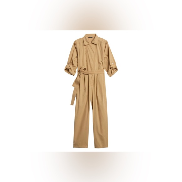 Banana Republic Finley Poplin Jumpsuit - Medium - Picture 3 of 4